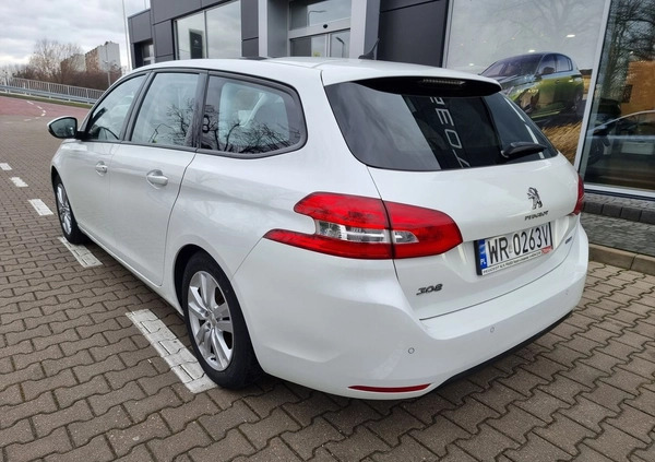 Peugeot 308 cena 43900 przebieg: 97967, rok produkcji 2016 z Radom małe 326